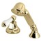Kingston Brass KSK4302PLTR Transfer Valve Set For Roman Tub Filler, Polished Brass KSK4302PLTR - alternate 1